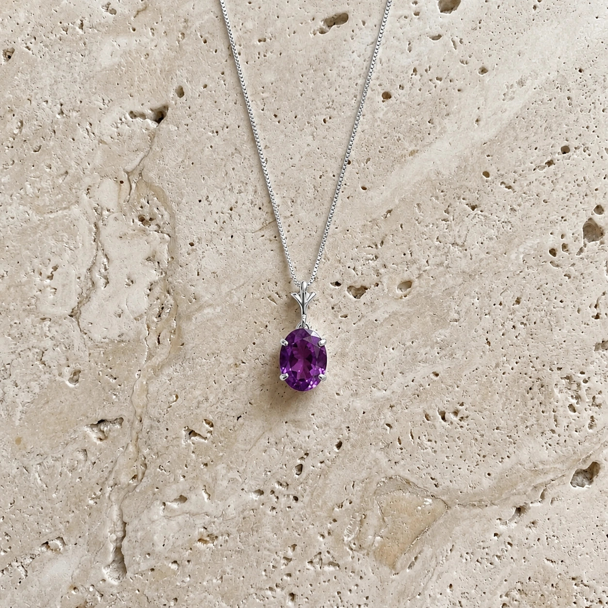 White Gold Amethyst — Ubaldina