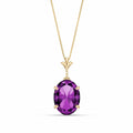 Yellow Gold Amethyst — Ubaldina