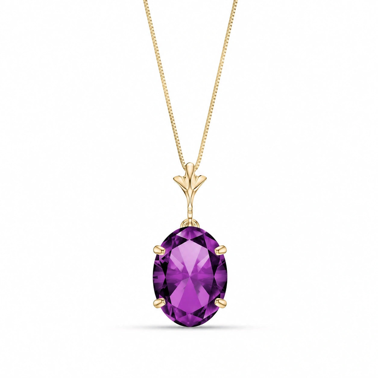 Yellow Gold Amethyst — Ubaldina