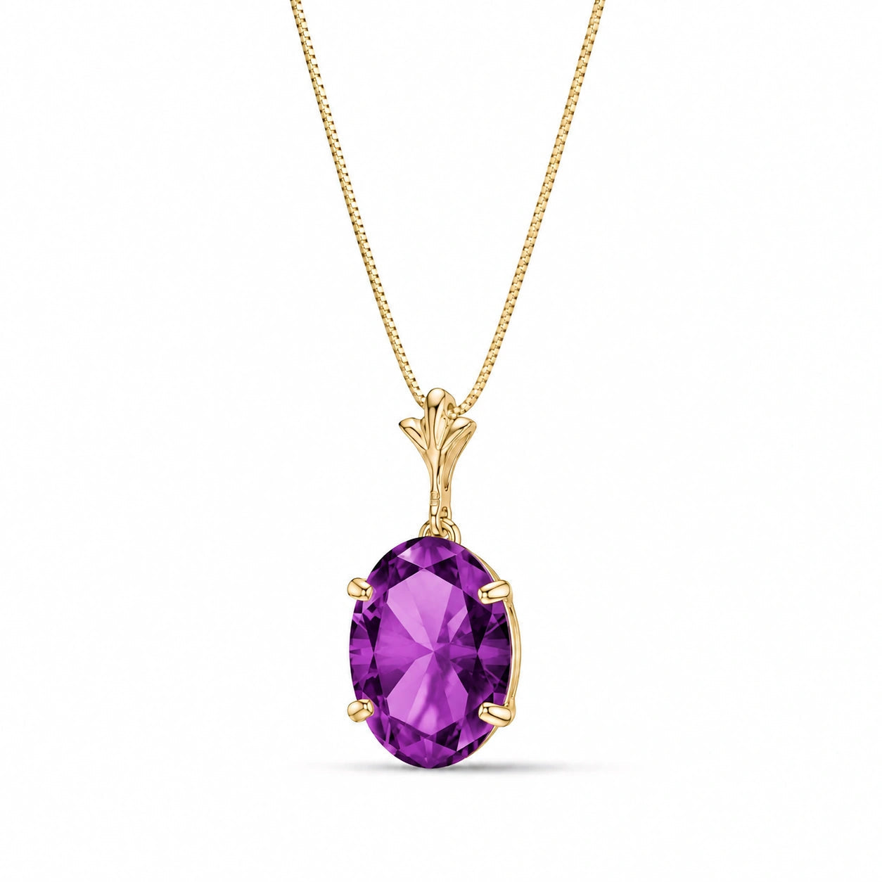 Yellow Gold Amethyst — Ubaldina