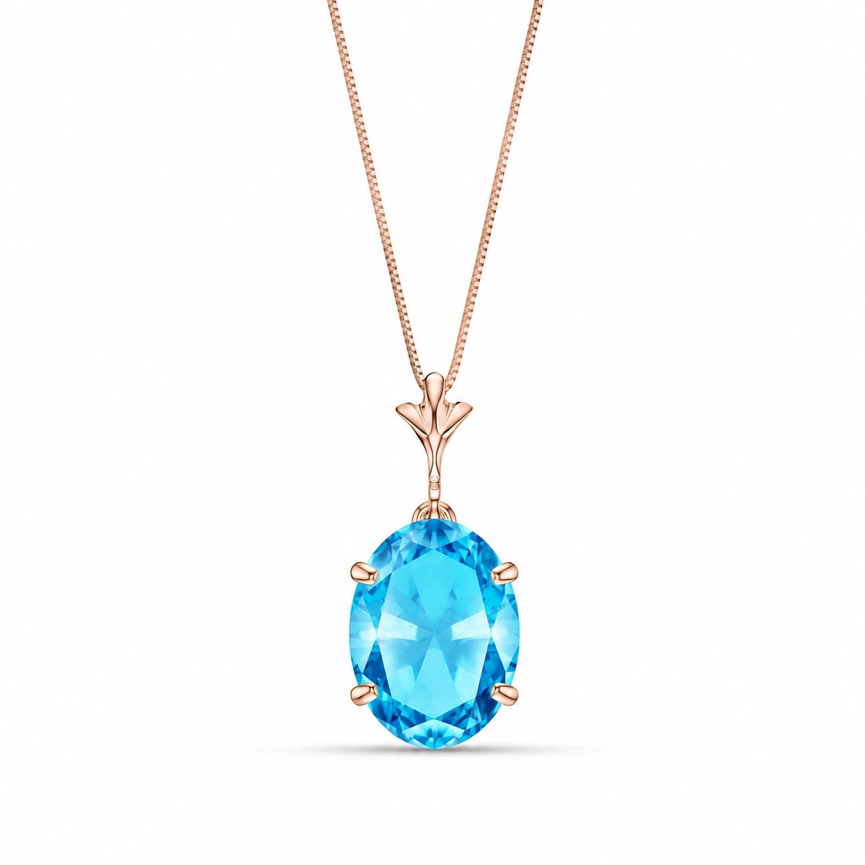 Rose Gold Blue Topaz — Ubaldina