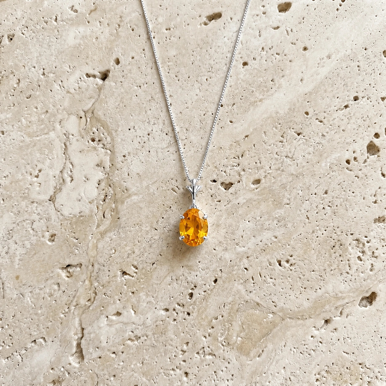 White Gold Citrine — Ubaldina