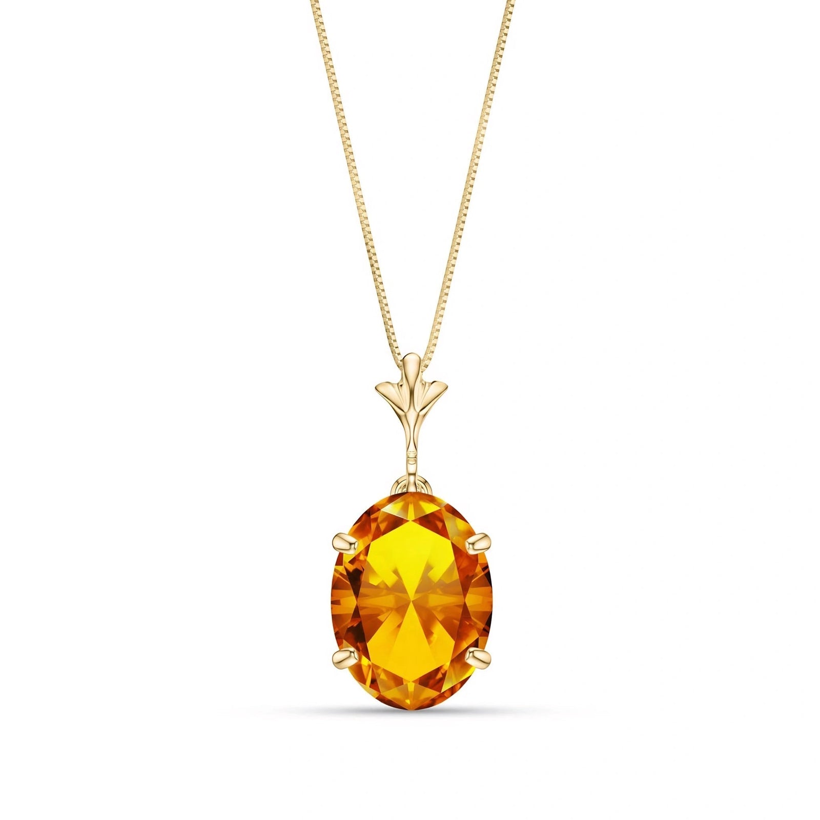 Yellow Gold Citrine — Ubaldina