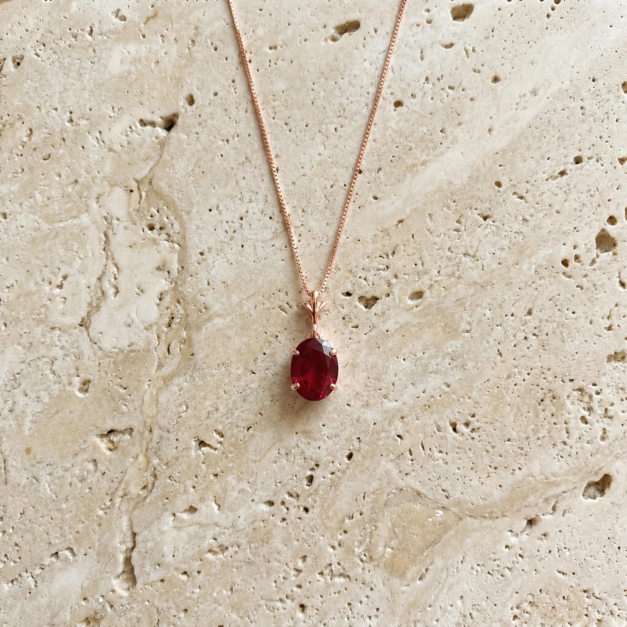 Rose Gold Garnet — Ubaldina
