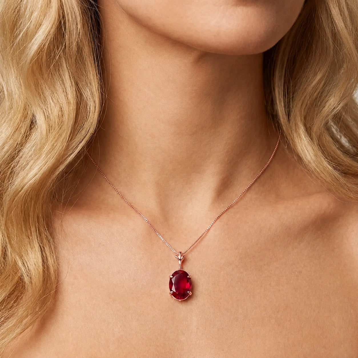 Rose Gold Garnet — Ubaldina