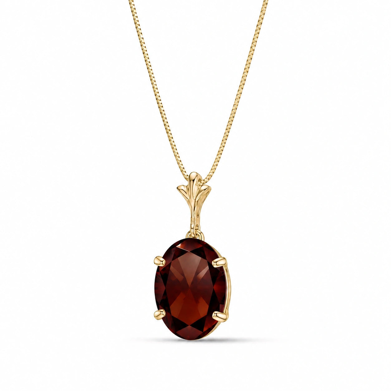 Yellow Gold Garnet — Ubaldina