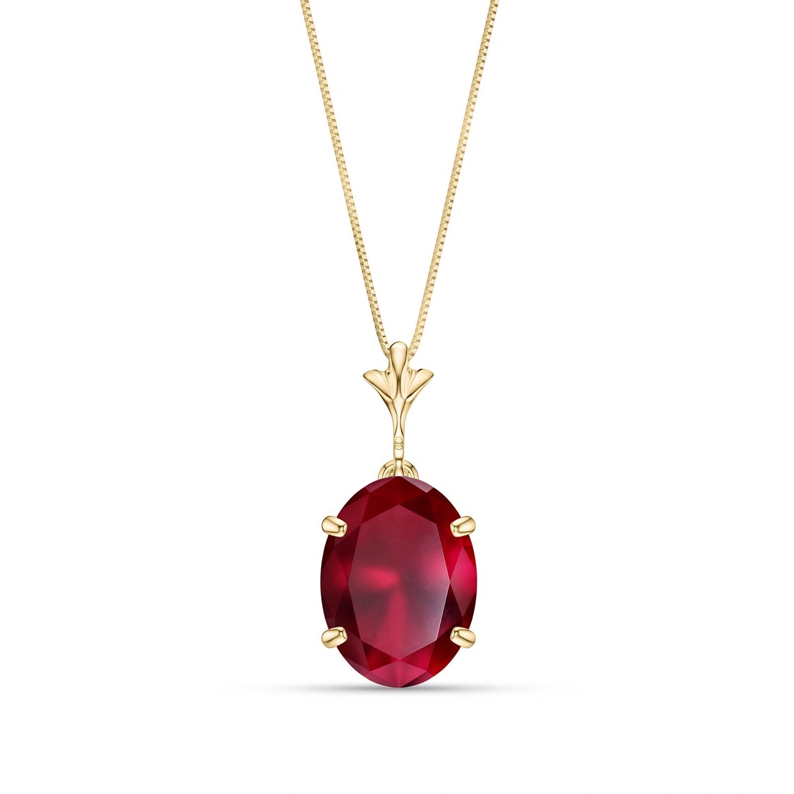 Yellow Gold Ruby — Ubaldina