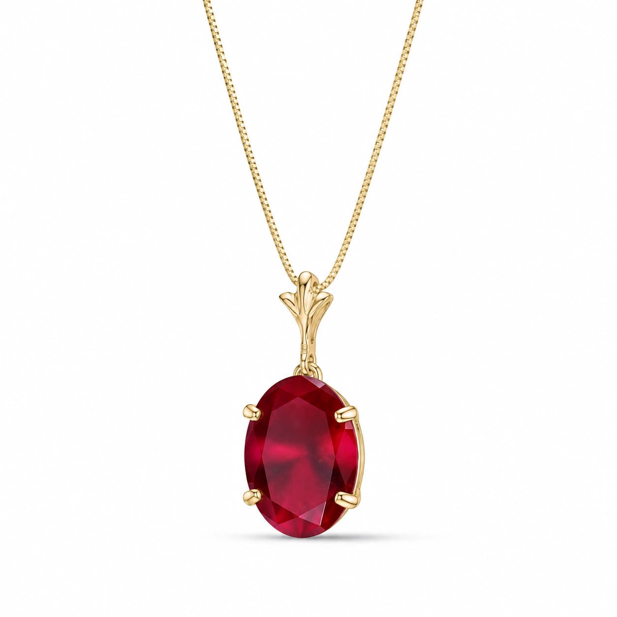 Yellow Gold Ruby — Ubaldina