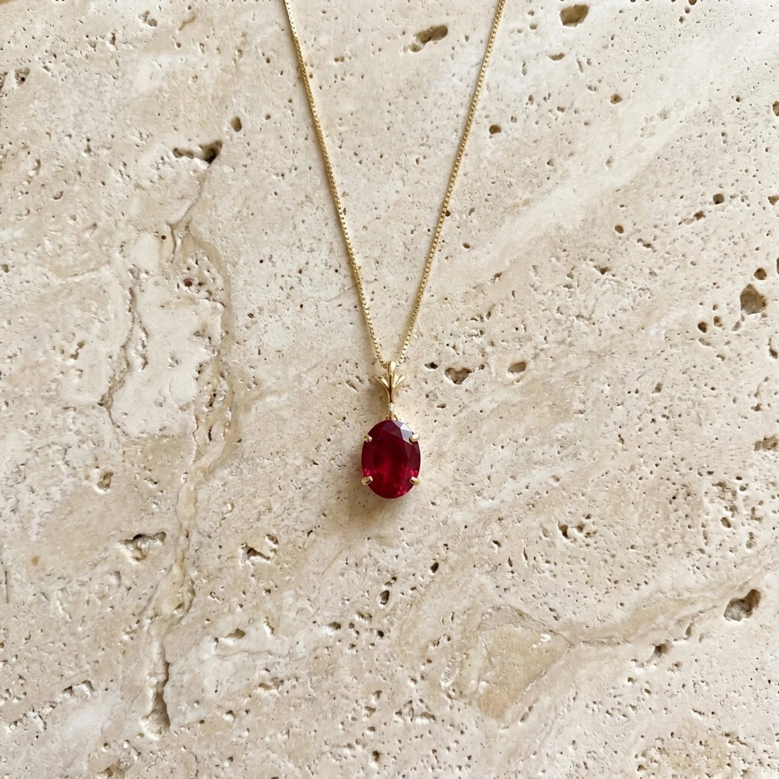 Yellow Gold Ruby — Ubaldina