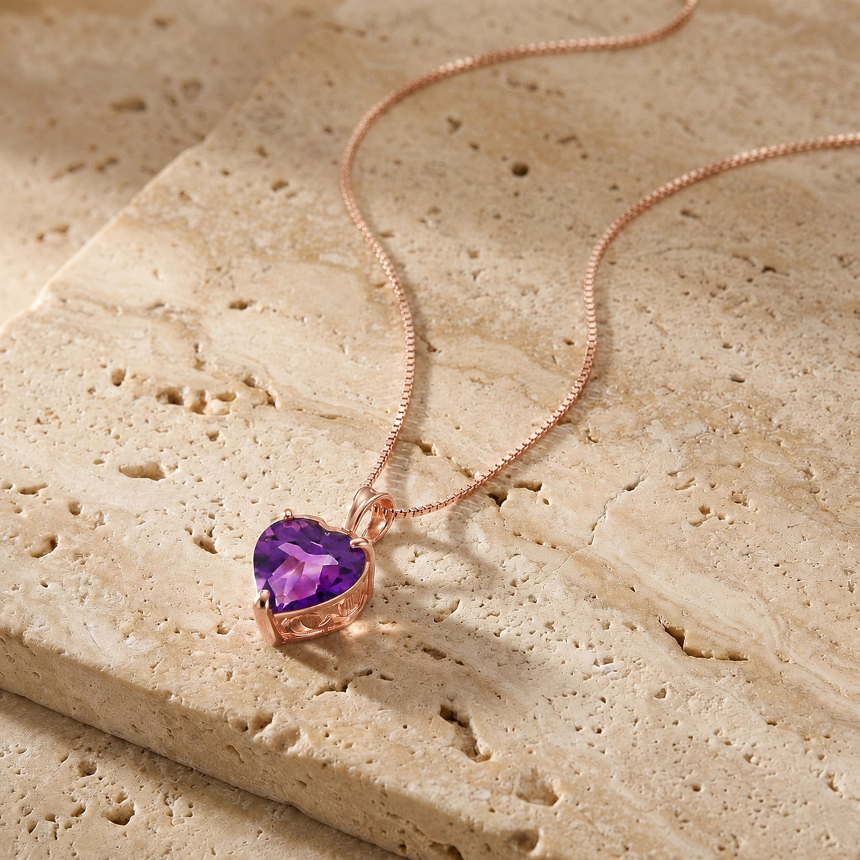 Rose Gold Amethyst — Uberta