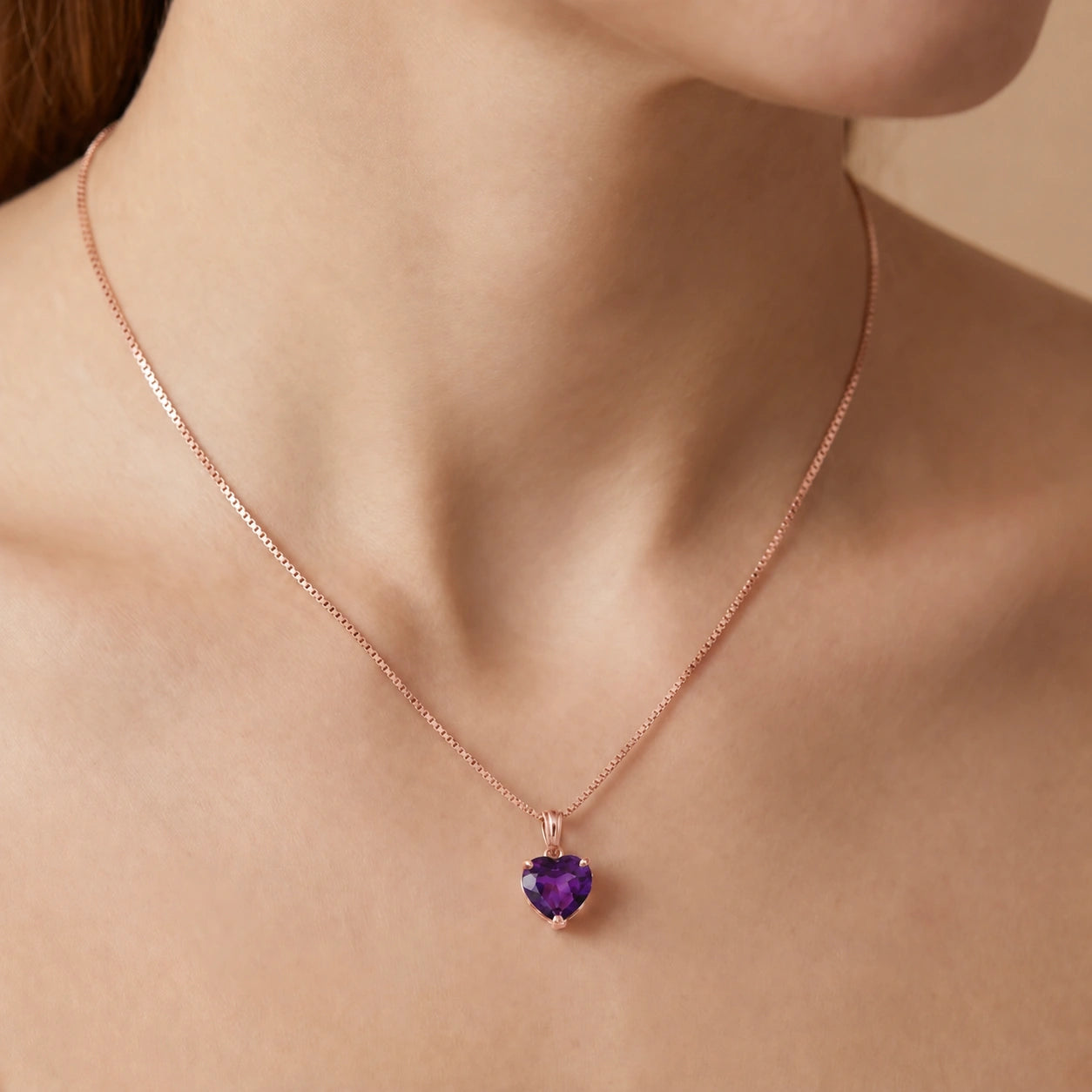Rose Gold Amethyst — Uberta