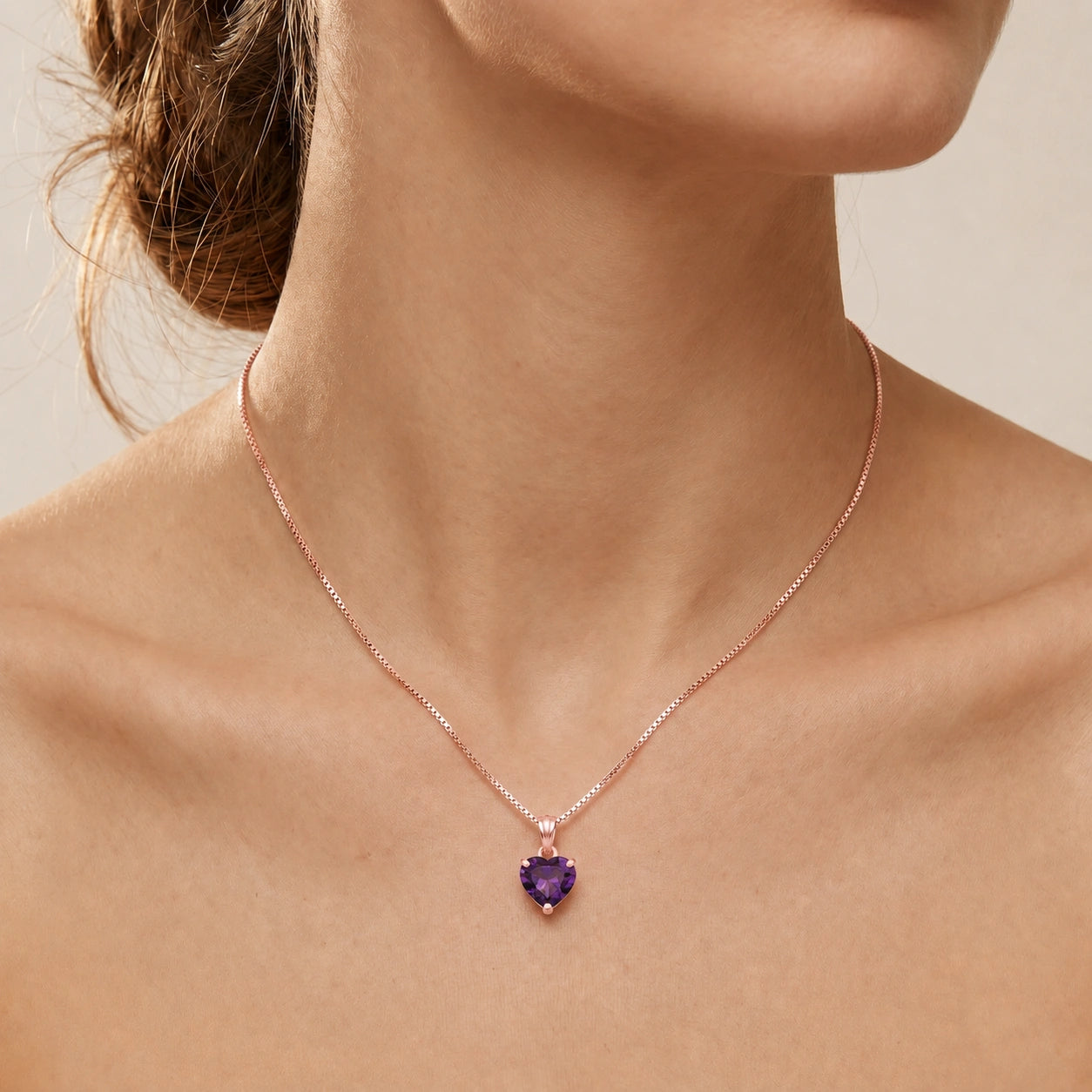 Rose Gold Amethyst — Uberta