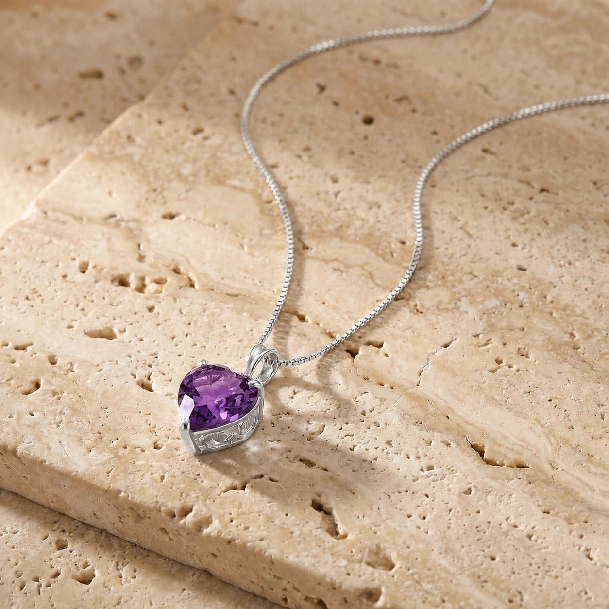 White Gold Amethyst — Uberta