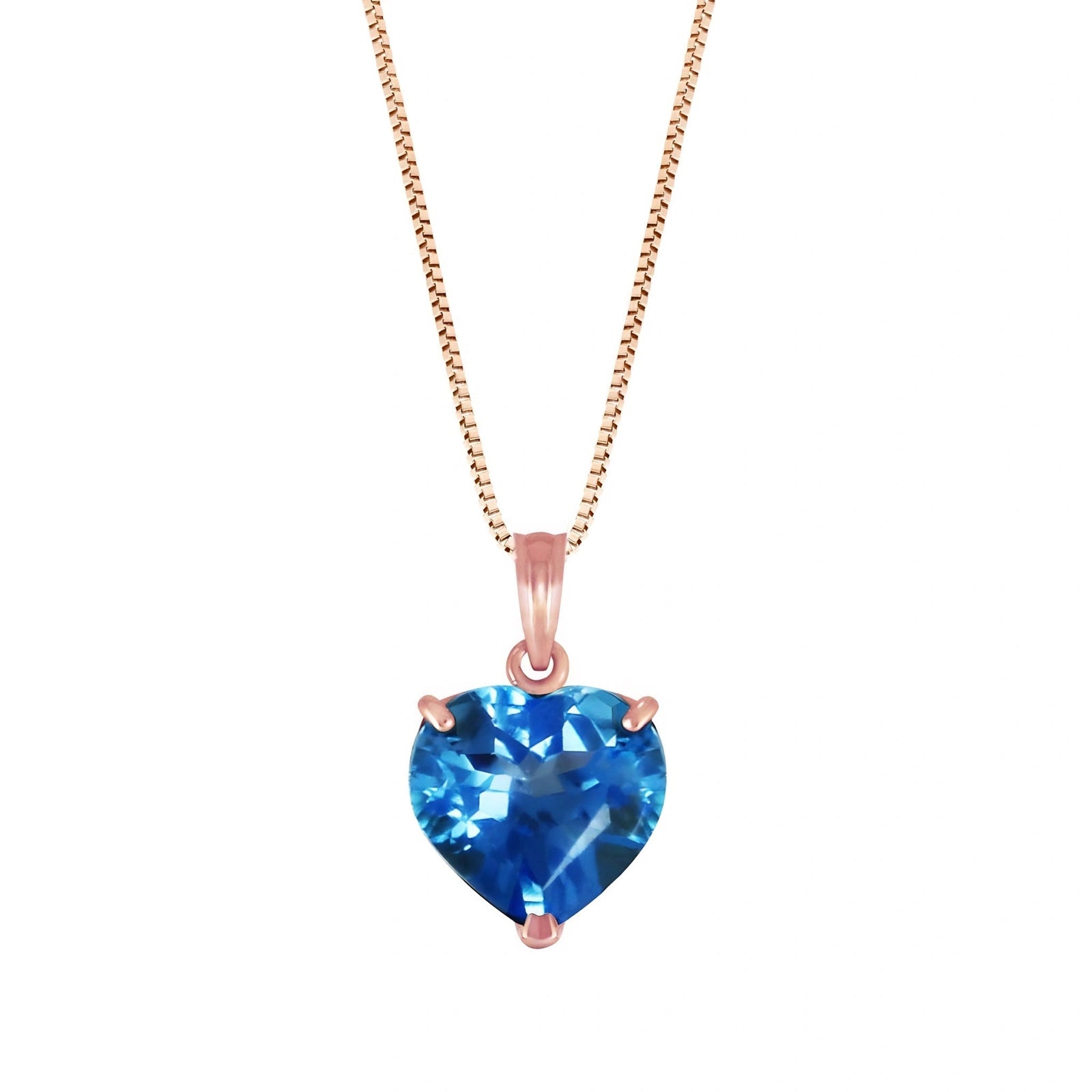 Rose Gold Blue Topaz — Uberta