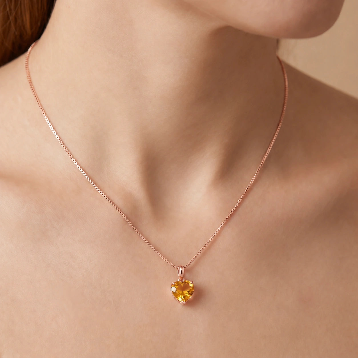 Rose Gold Citrine — Uberta