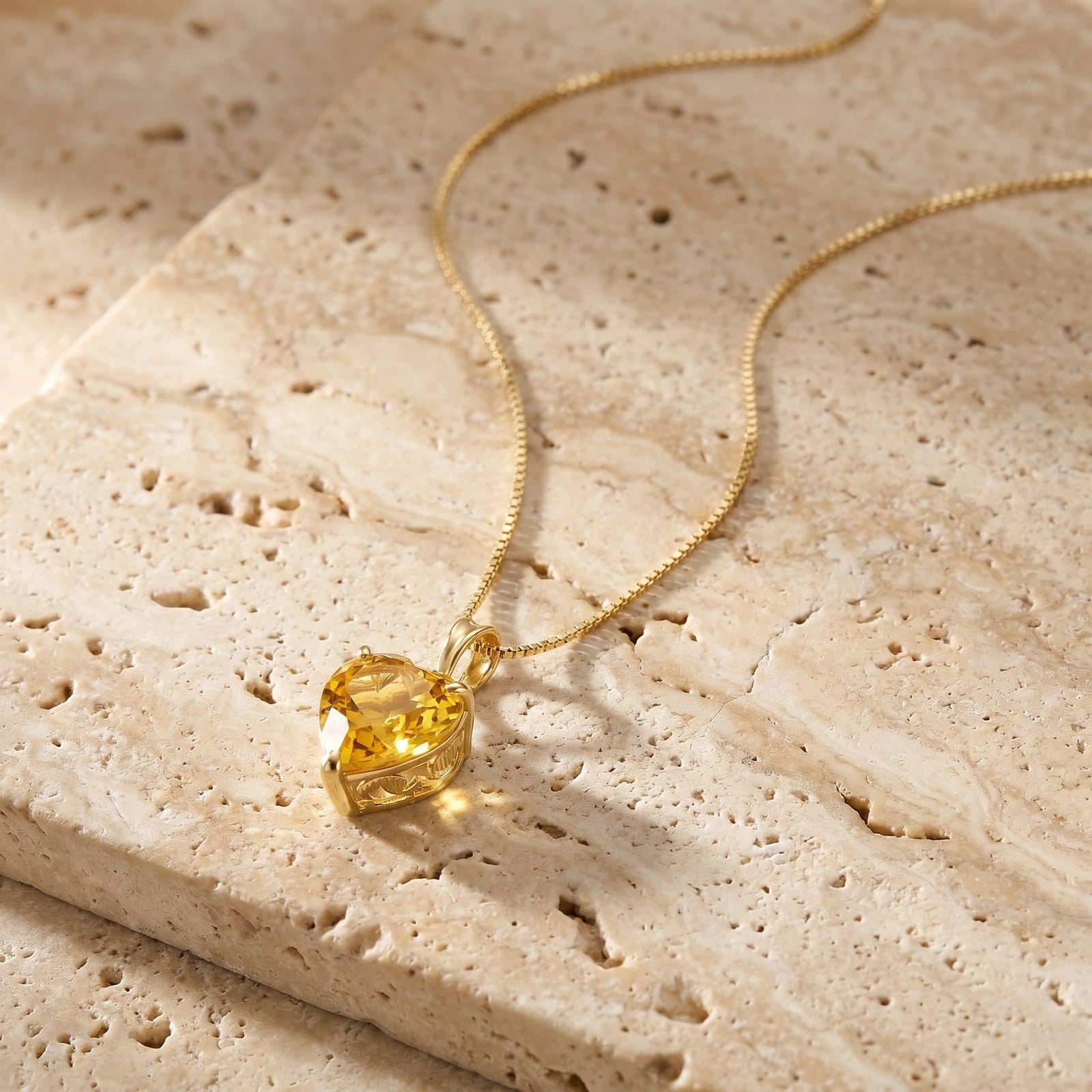 Yellow Gold Citrine — Uberta