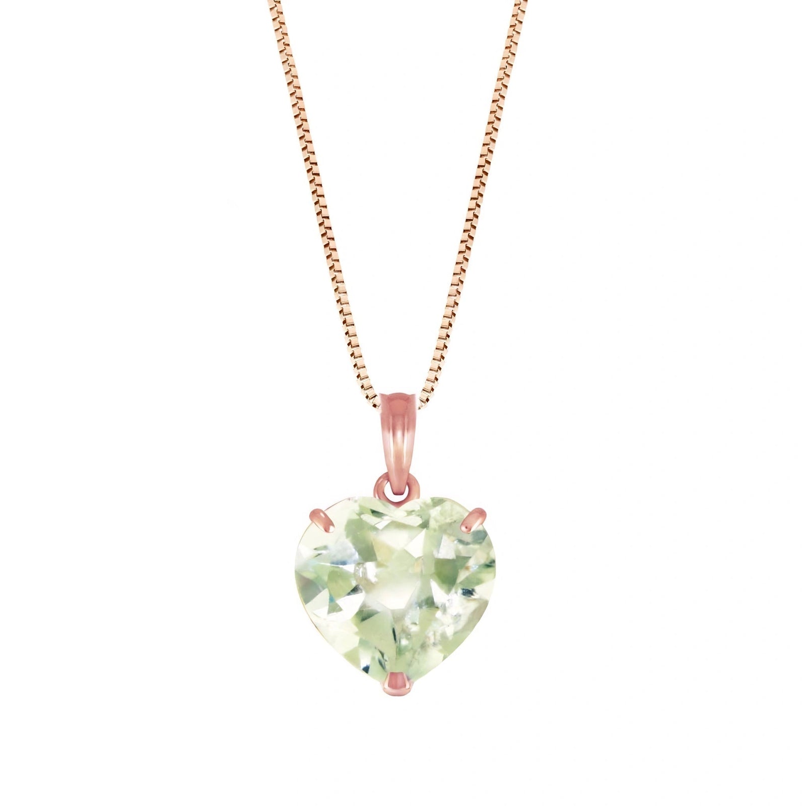 Rose Gold Green Amethyst — Uberta