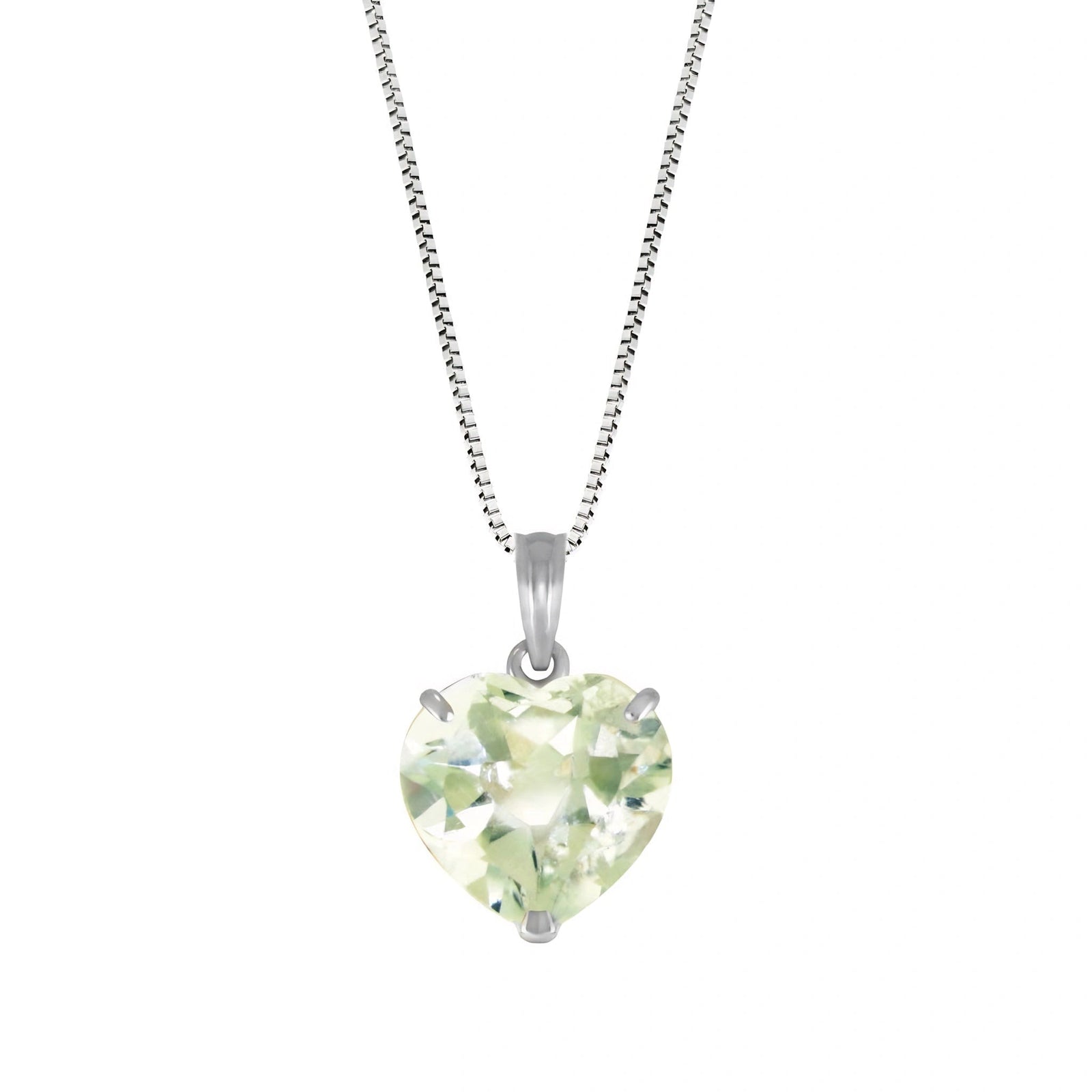 White Gold Green Amethyst — Uberta