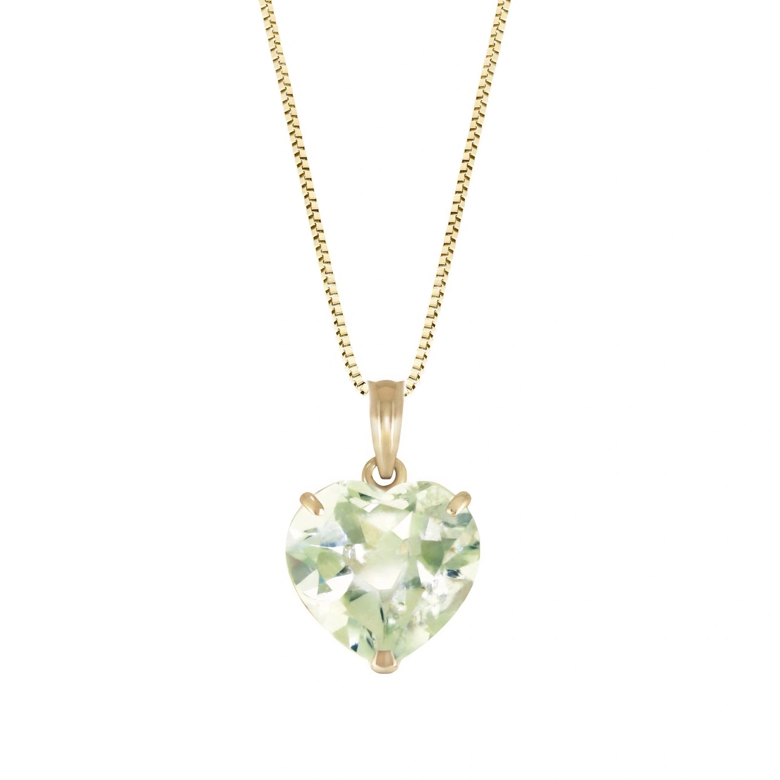 Yellow Gold Green Amethyst — Uberta