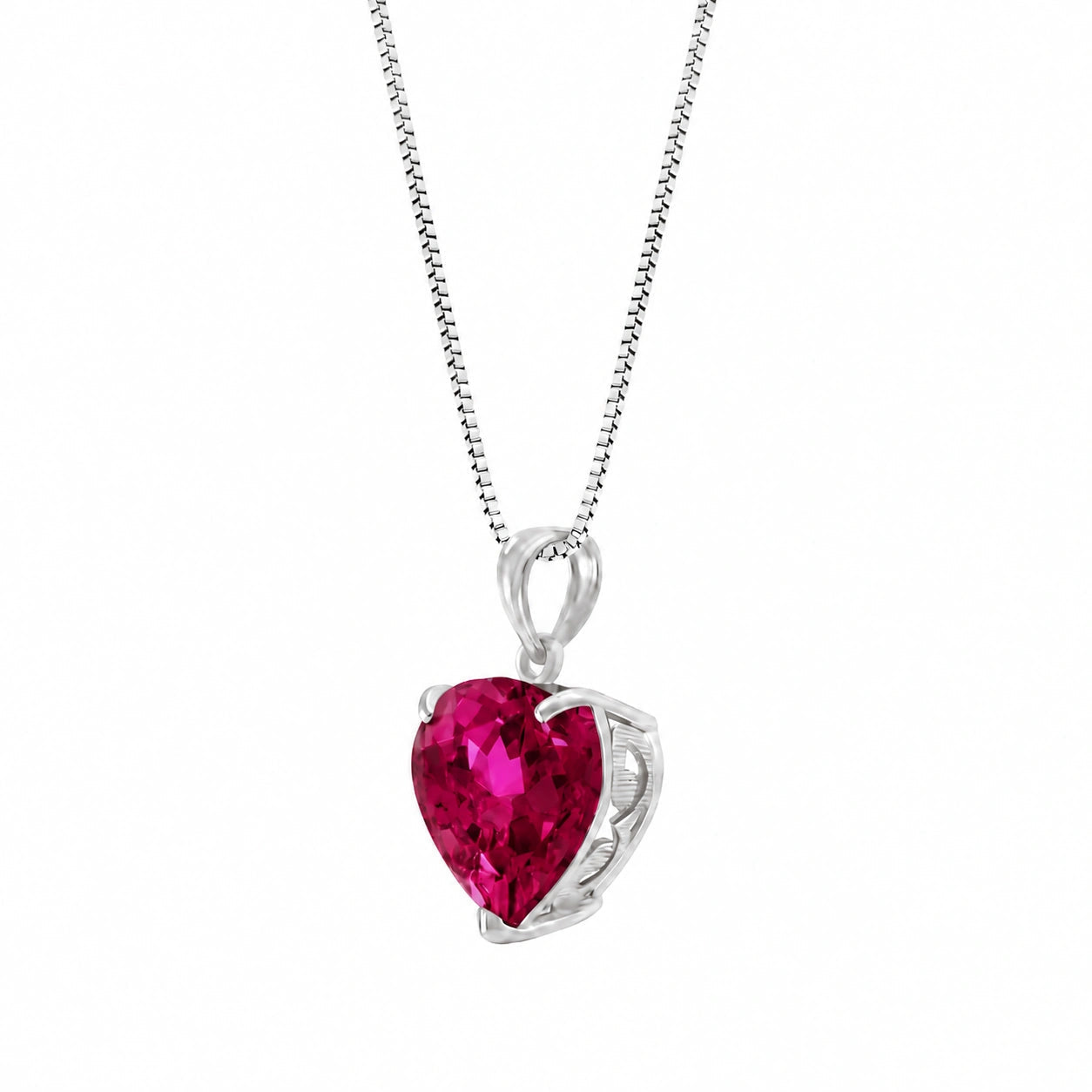 White Gold Ruby — Uberta