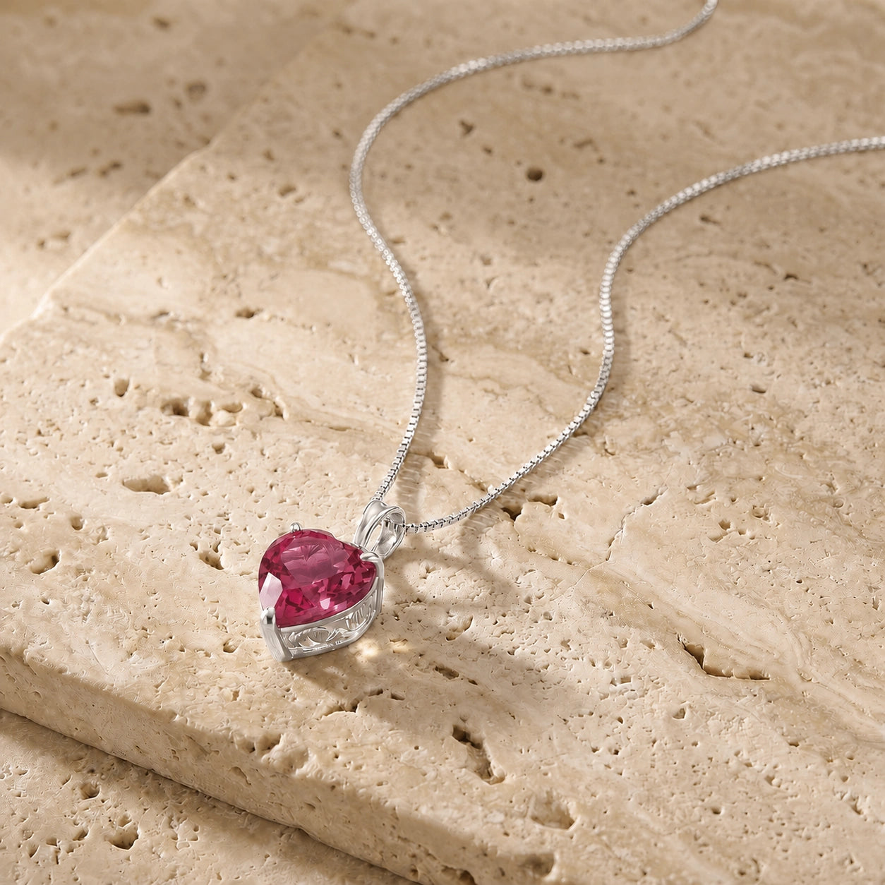 White Gold Ruby — Uberta