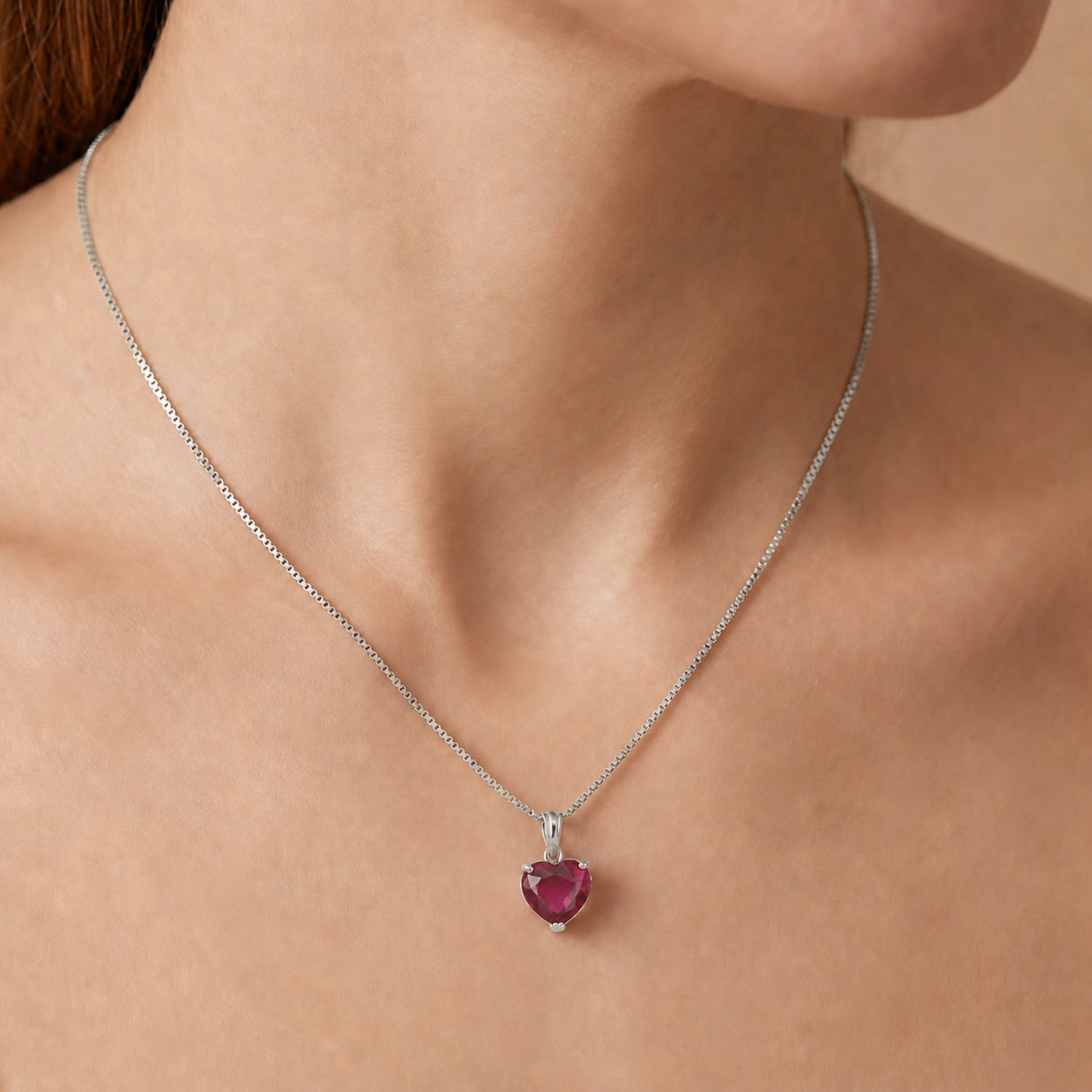White Gold Ruby — Uberta