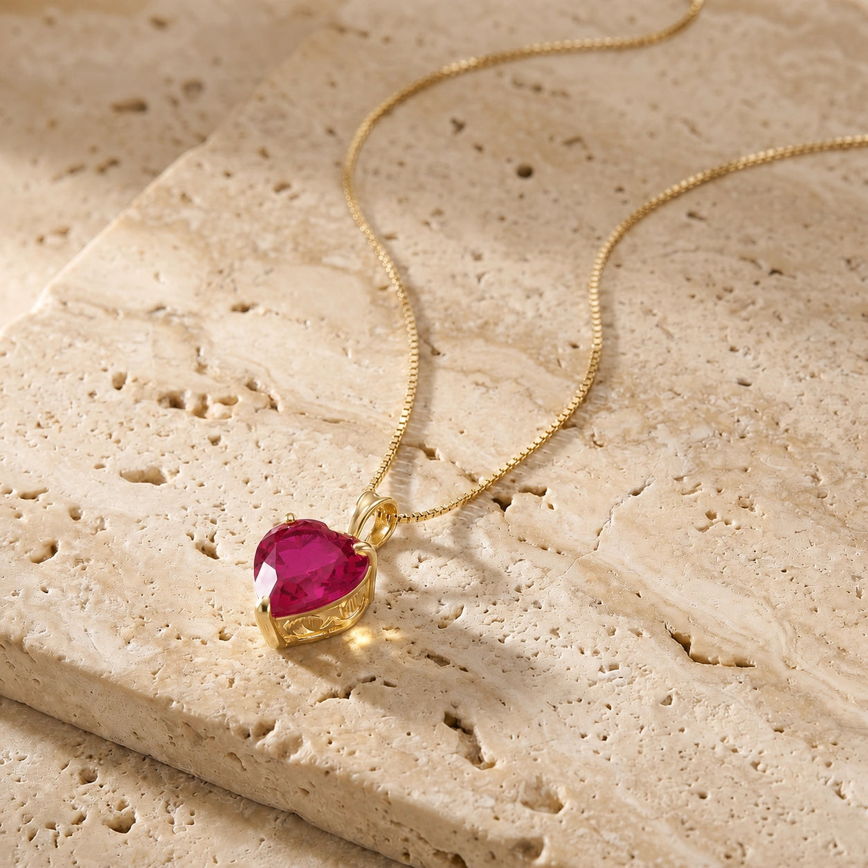Yellow Gold Ruby — Uberta