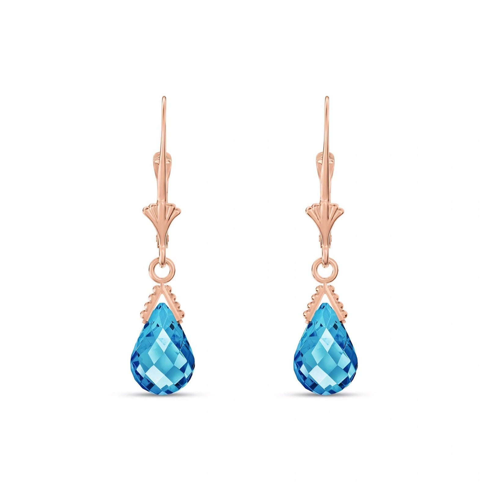 Rose Gold Blue Topaz — Ubertina