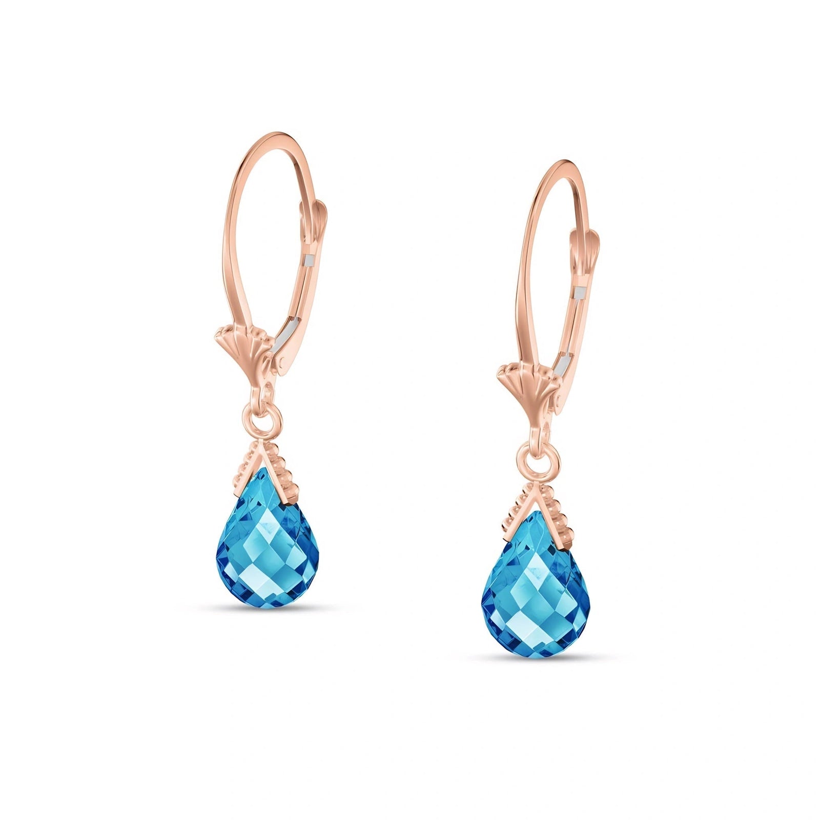 Rose Gold Blue Topaz — Ubertina