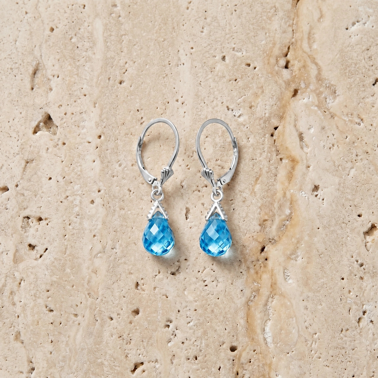 White Gold Blue Topaz — Ubertina