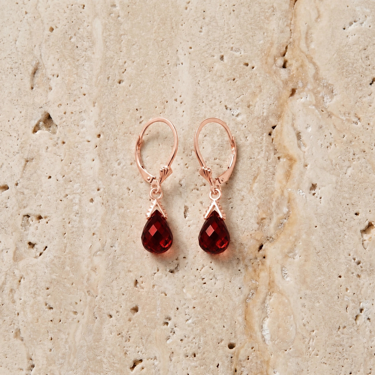 Rose Gold Garnet — Ubertina