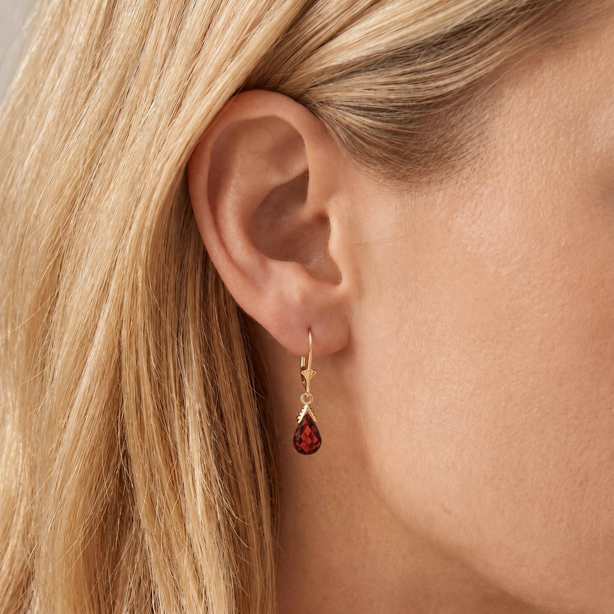 Yellow Gold Garnet — Ubertina