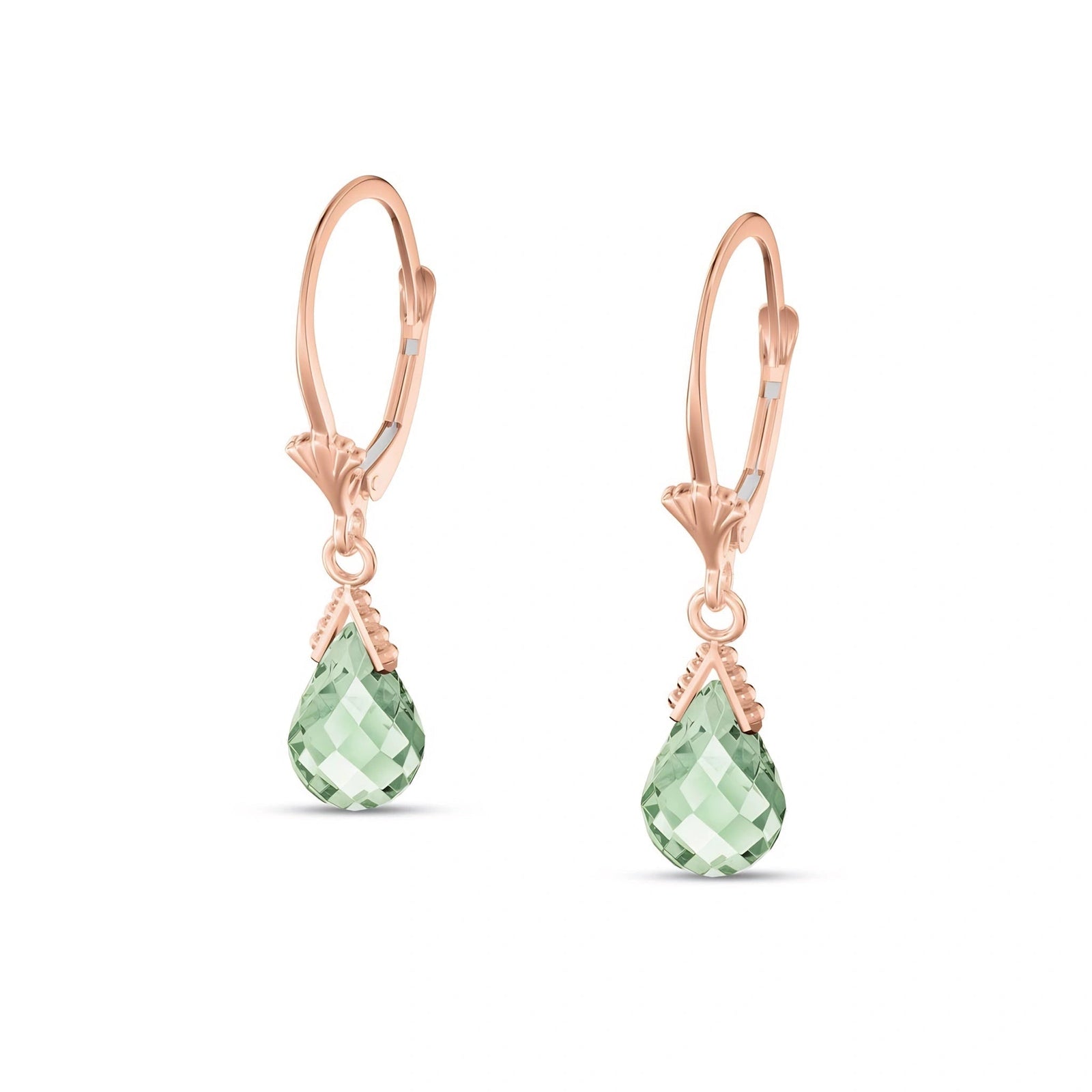 Rose Gold Green Amethyst — Ubertina
