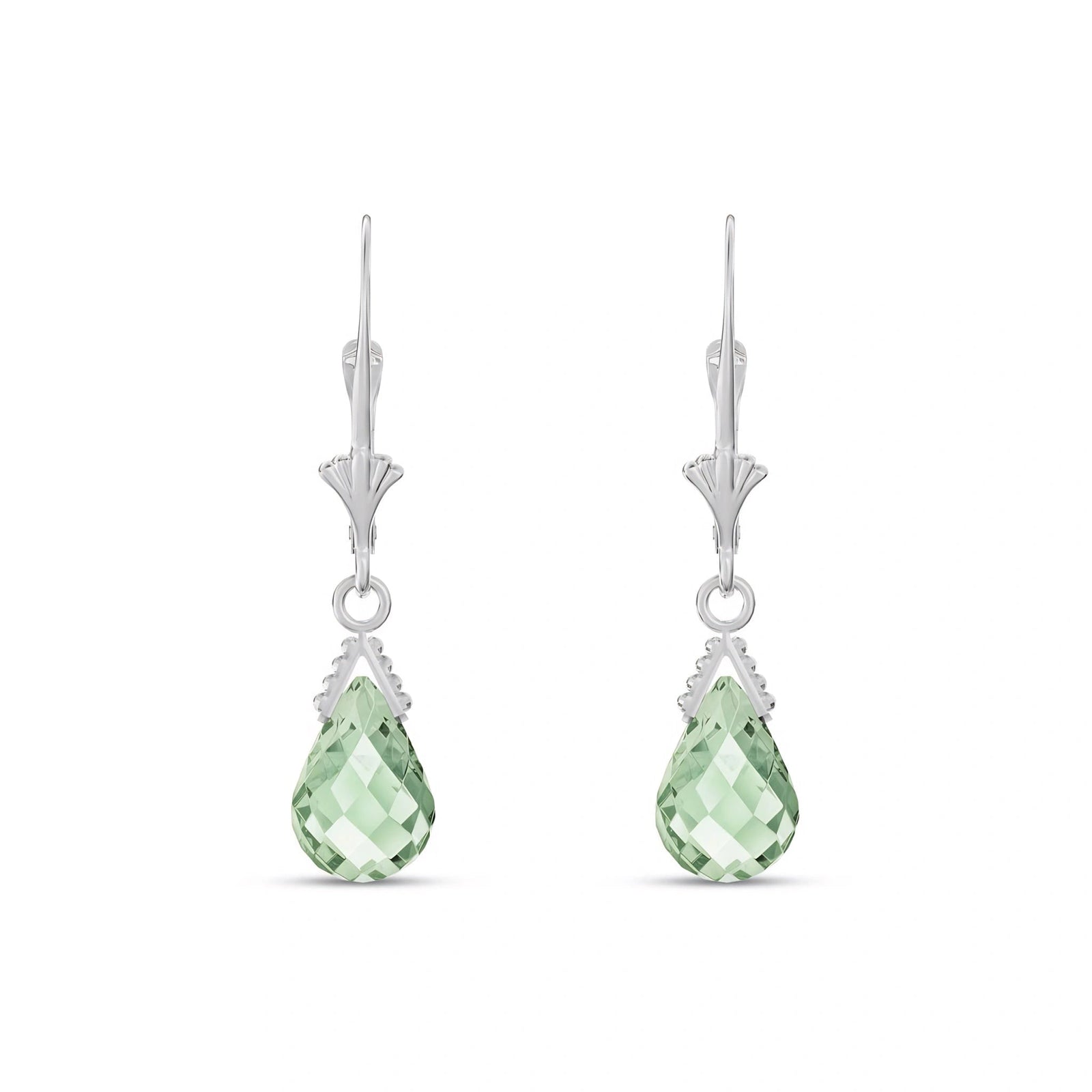 White Gold Green Amethyst — Ubertina