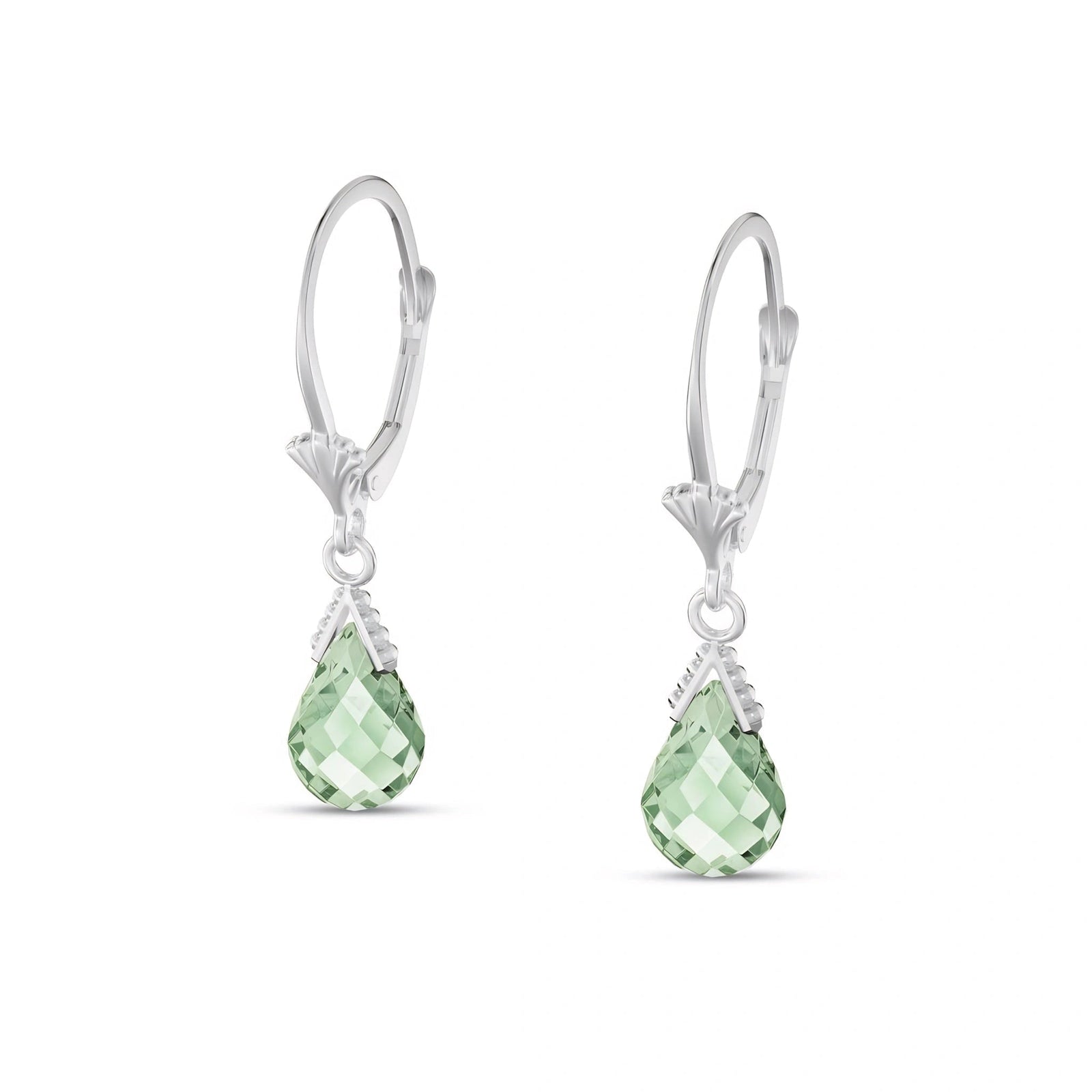 White Gold Green Amethyst — Ubertina