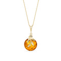 Yellow Gold Diamond & Citrine — Umbertina