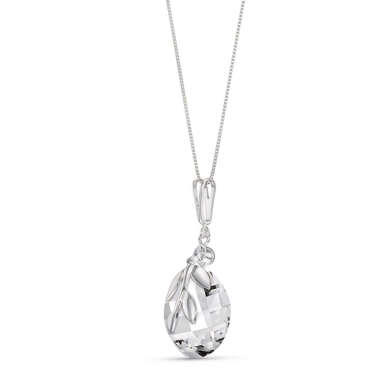 White Gold Diamond & White Topaz — Umbertina