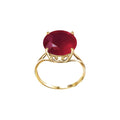 Yellow Gold Reverie Ring Ruby 10K — Stella