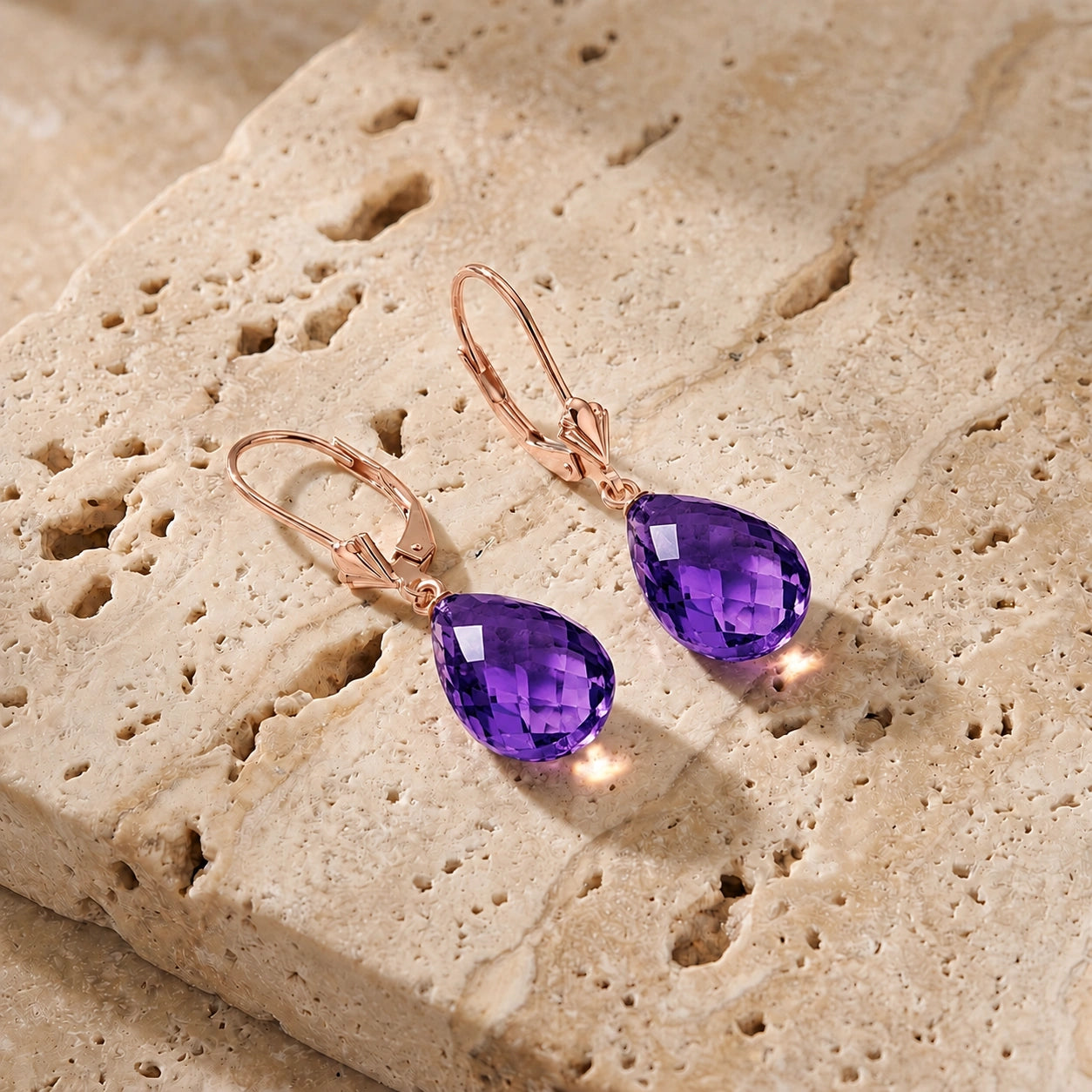Rose Gold Amethyst — Vespertina