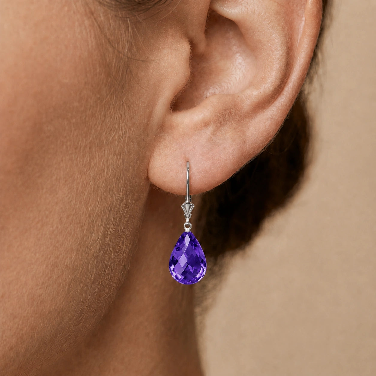 White Gold Amethyst — Vespertina
