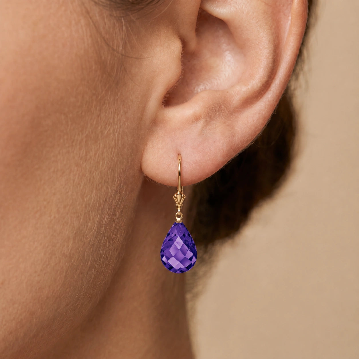 Yellow Gold Amethyst — Vespertina