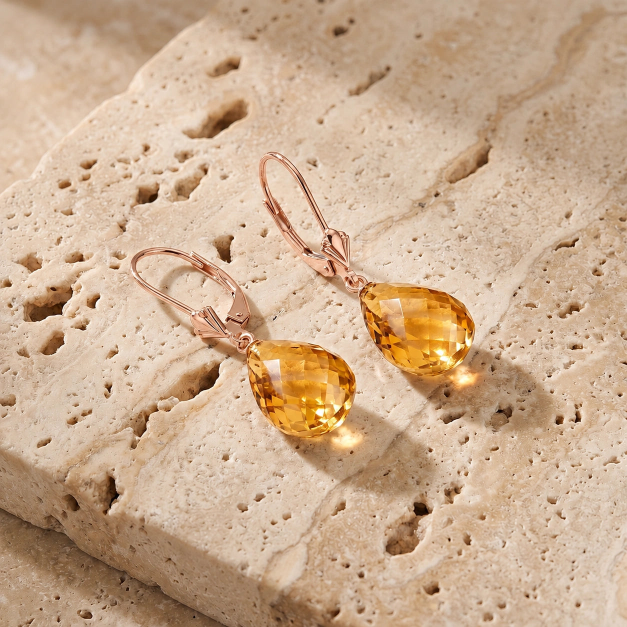 Rose Gold Citrine — Vespertina