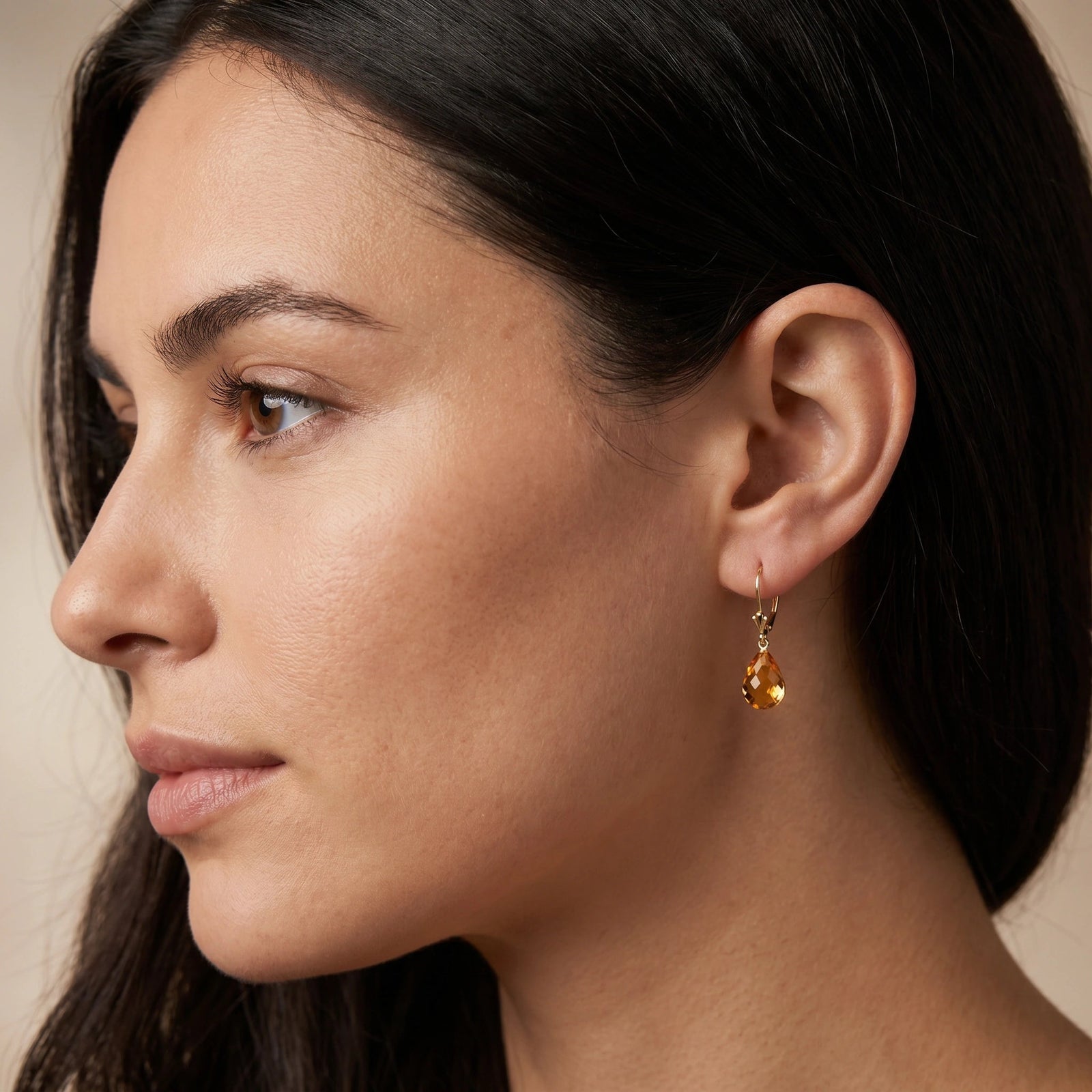 Yellow Gold Citrine — Vespertina