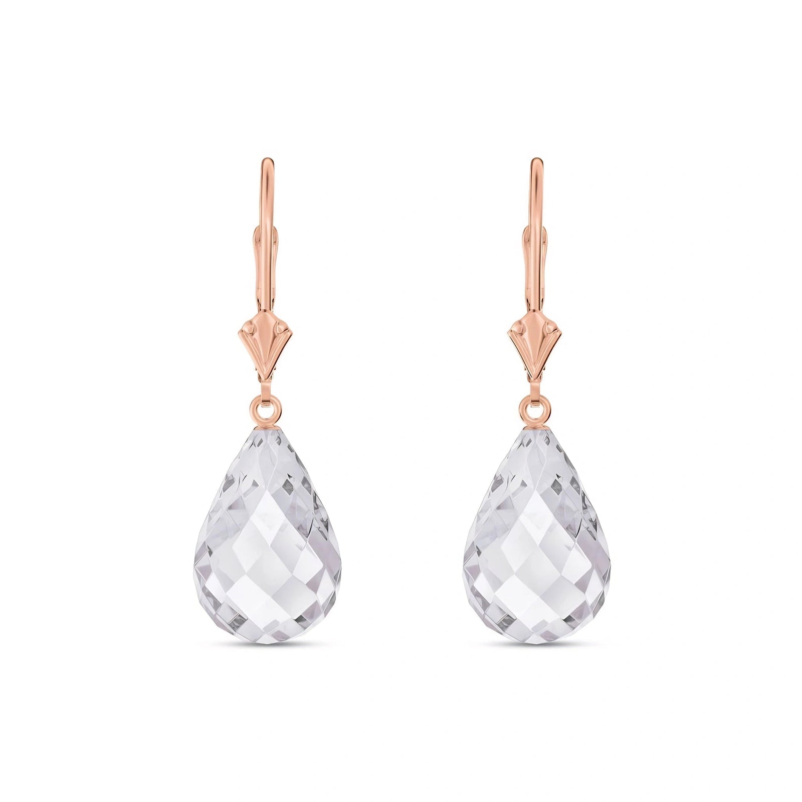 Rose Gold White Topaz — Vespertina