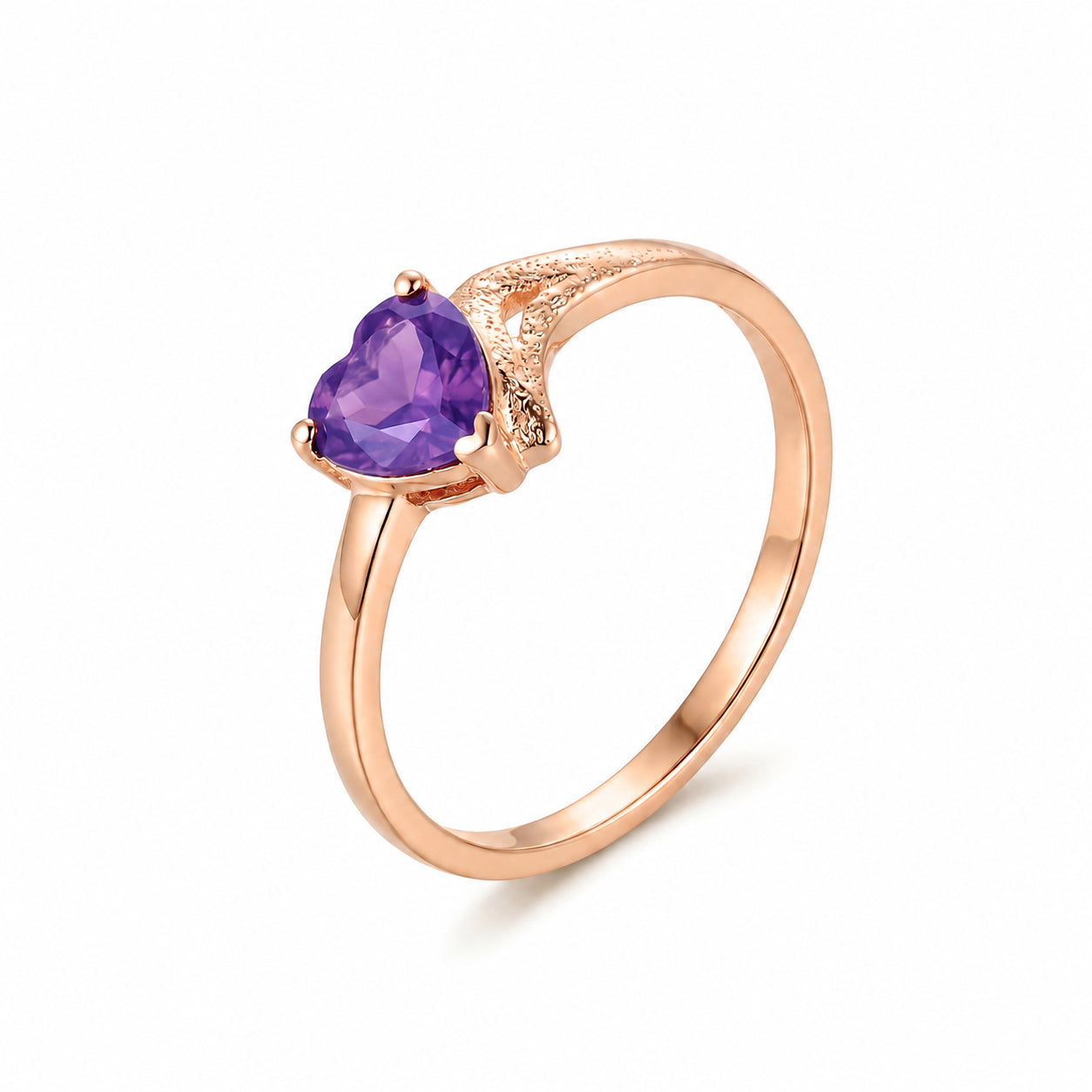Rose Gold Eternal Ring Peridot 10K — Elena