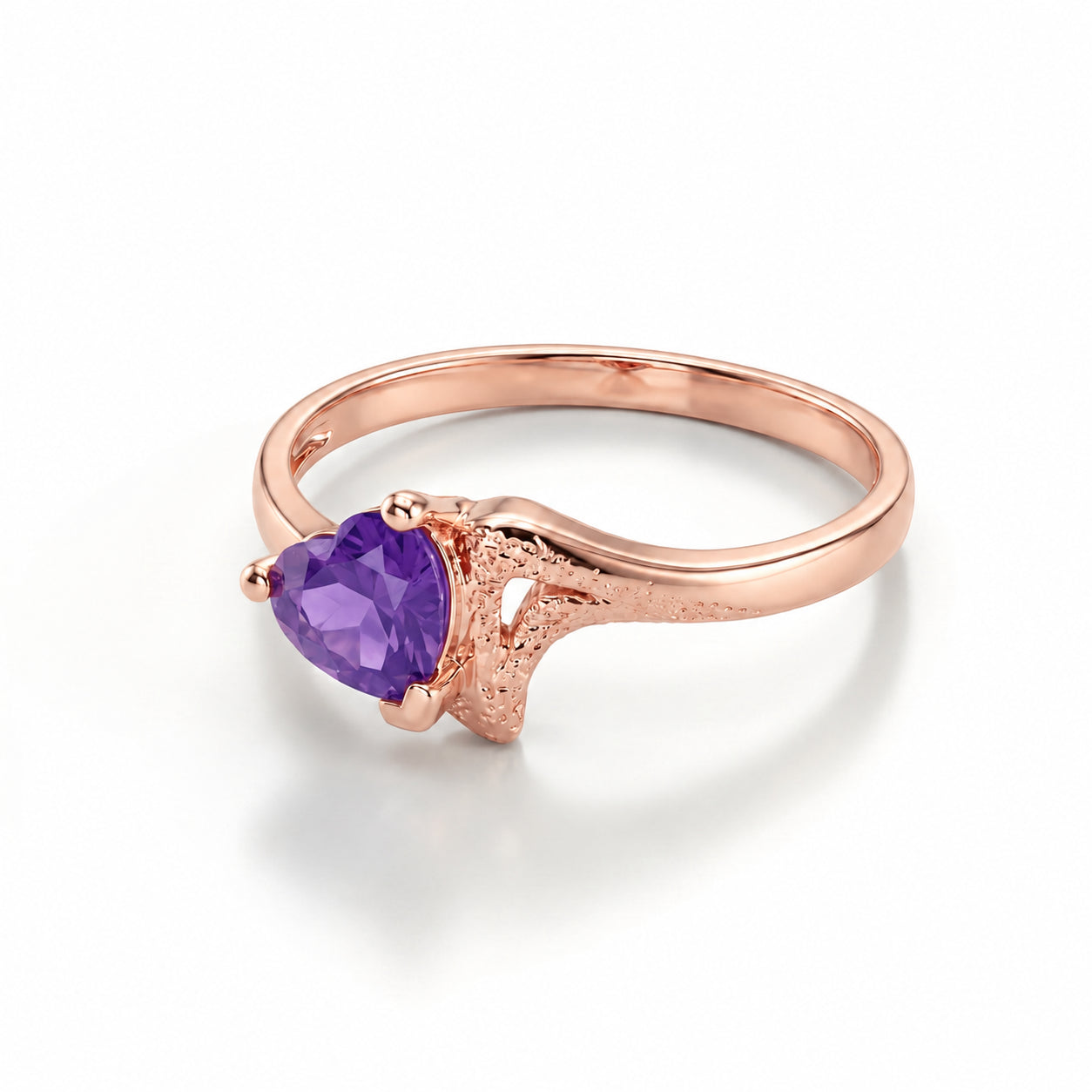 Rose Gold Eternal Ring Peridot 10K — Elena