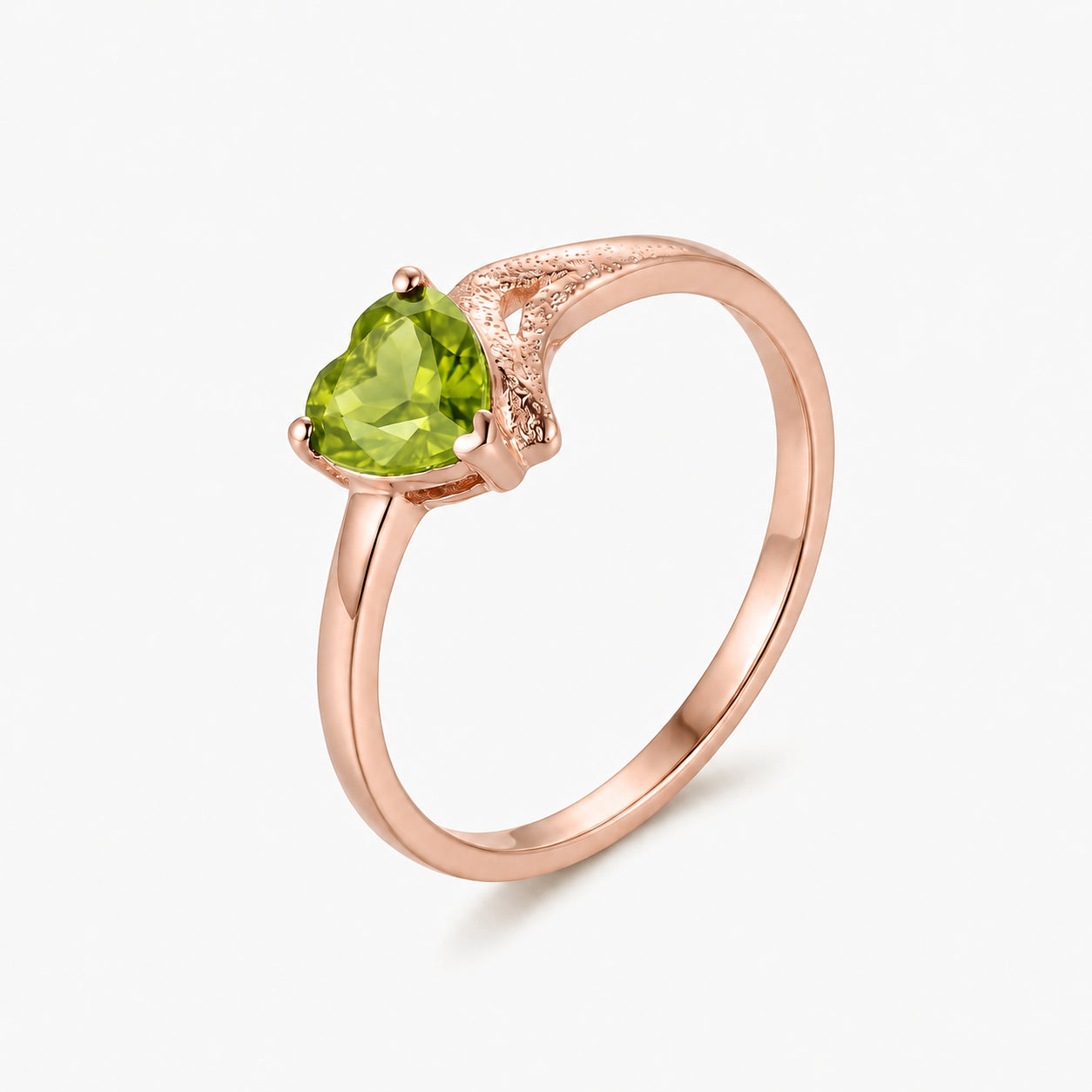 Rose Gold Eternal Ring Citrine 10K — Elena