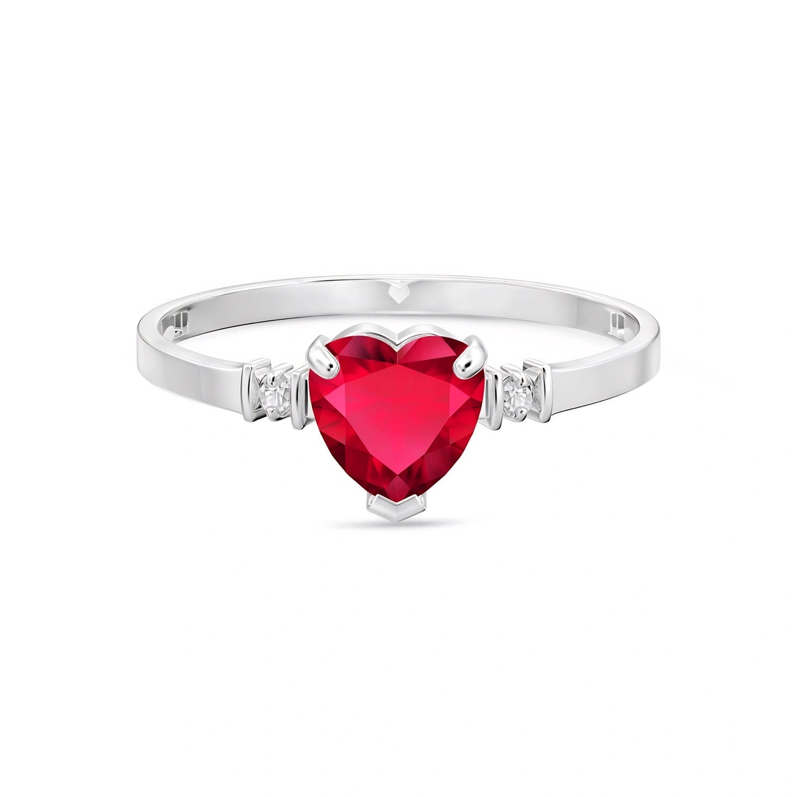 White Gold Diamond & Ruby — Viola