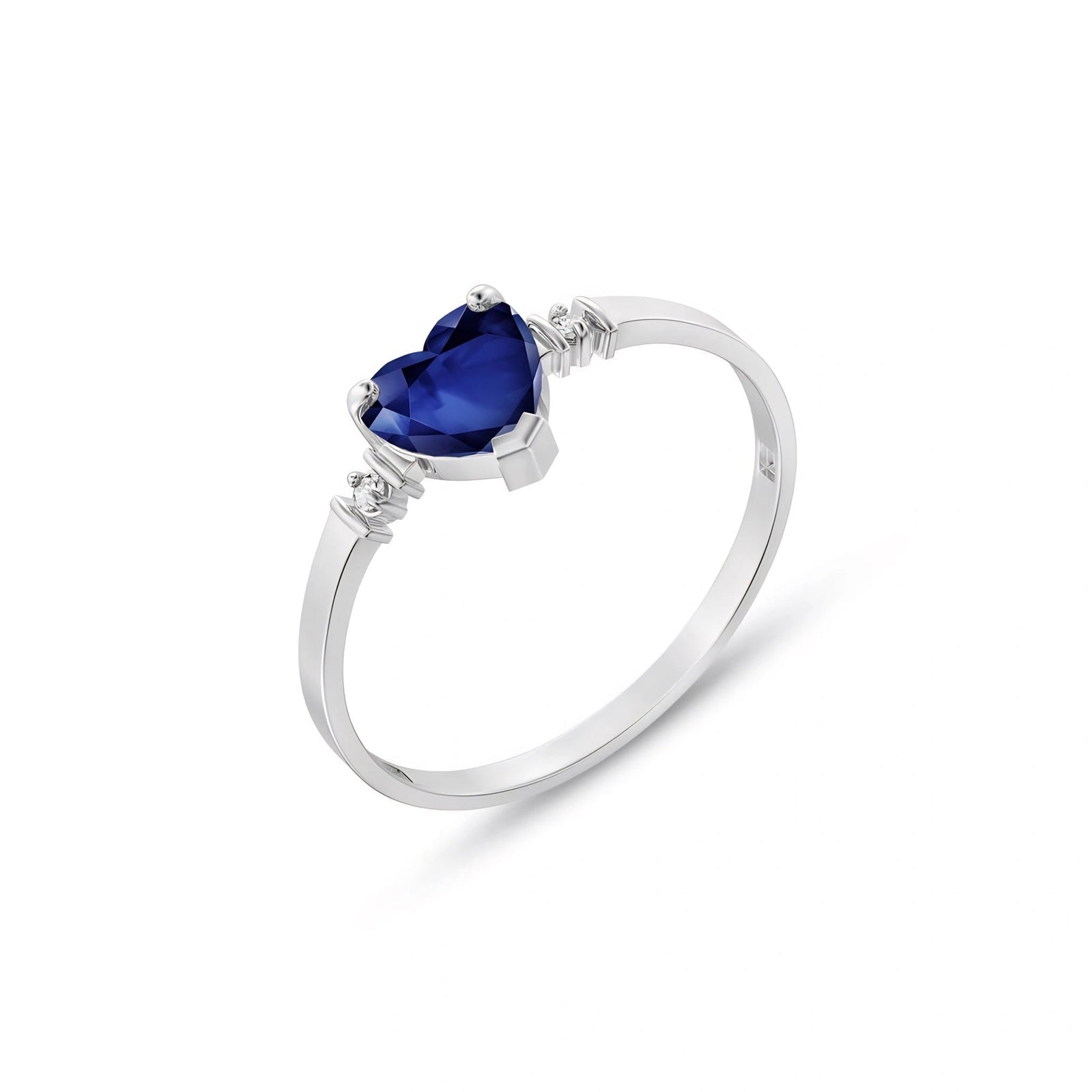 White Gold Diamond & Sapphire — Viola