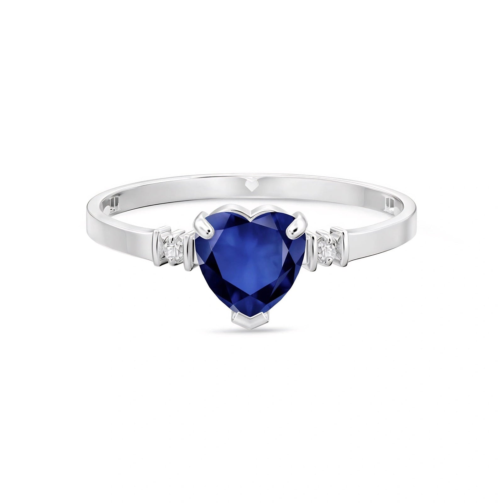 White Gold Diamond & Sapphire — Viola